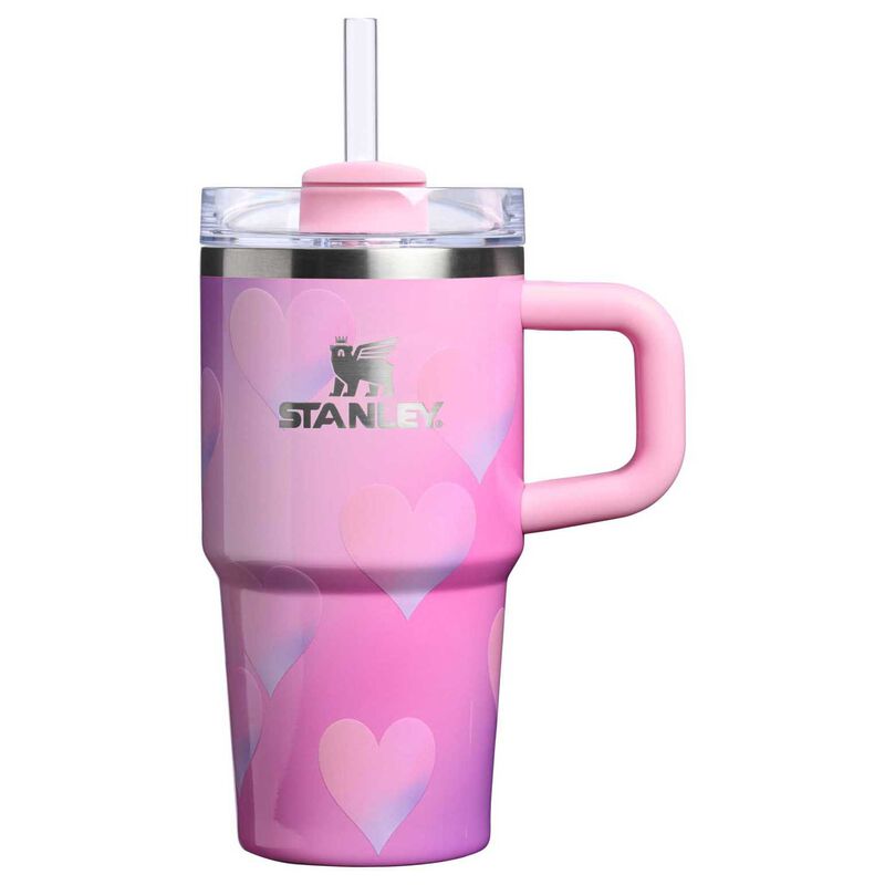 Stanley Valentine&rsquo;s Day Quencher H2.0 Flowstate&trade; Tumbler 20oz Pink Heart image number 0